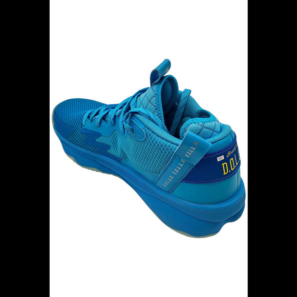 Adidas Men\'s Dame 8 Basketball Shoe Shock Cyan - Medium